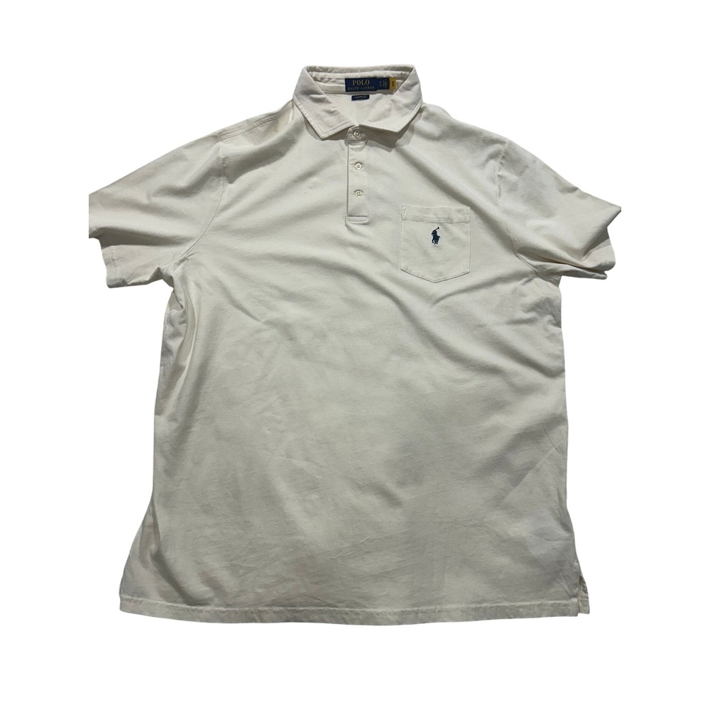 Polo Ralph Lauren Classic Fit Polo Shirt Pocket Short Sleeve XL (589)